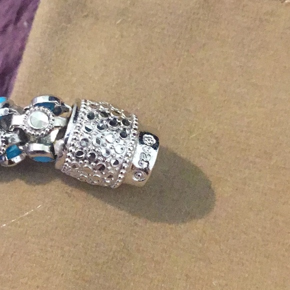NEW Vintage Bold Solid Sterling Robbins Egg Blue Turquoise Bracelet - Picture 11 of 16